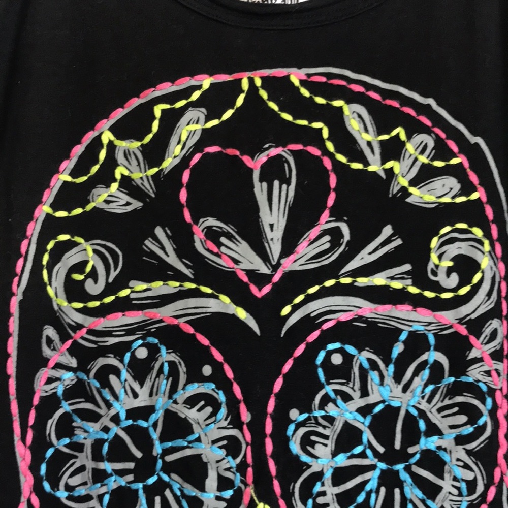 Sugar skull strappy top - Picture 2 of 3